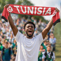 Tunisia Football 2026 Soccer Scarf Flag Style