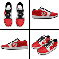 Tunisia Low Sneakers Classic National Flag Style - undefined