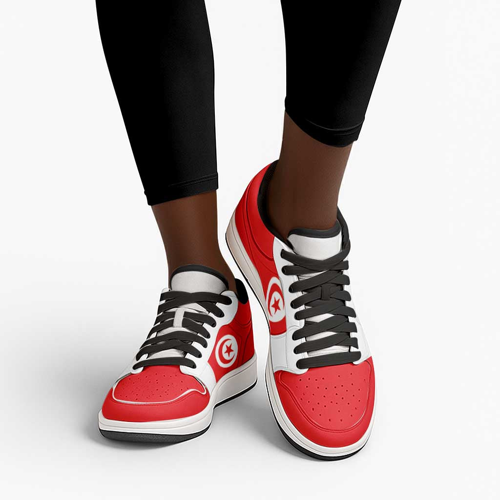 Tunisia Low Sneakers Classic National Flag Style - undefined