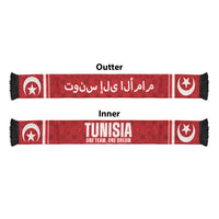 Tunisia Soccer Scarf Carthage Heritage Edition