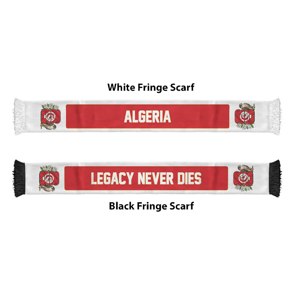 Tunisia World Football 2026 Soccer Scarf Legacy Never Dies