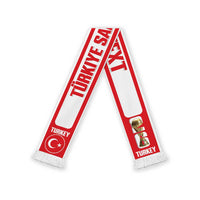 Turkey 2026 Football Personalised Soccer Scarf Turkiye Sampiyon