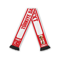 Turkey 2026 Football Personalised Soccer Scarf Turkiye Sampiyon