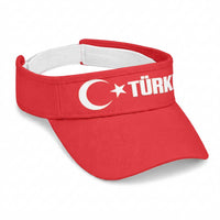 Turkey 2026 Football Sun Visor Cap Turkiye Sampiyon