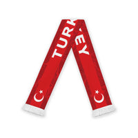 Turkey Football 2026 Soccer Scarf Flag Style