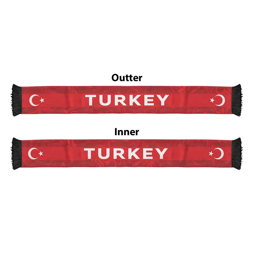Turkey Football 2026 Soccer Scarf Flag Style