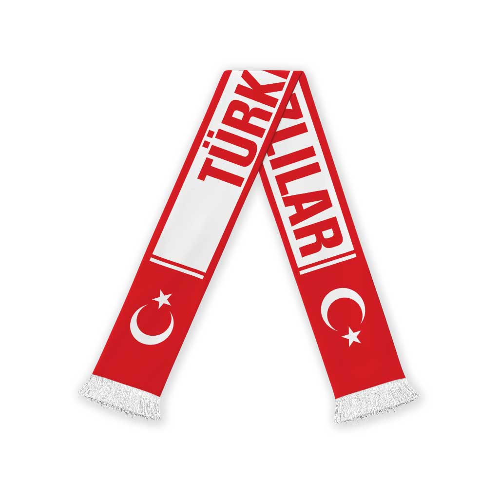 Turkiye World Football 2026 Soccer Scarf National Pride Never Stops