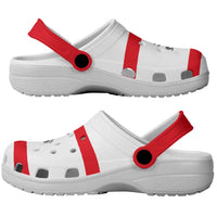 Tuscany Italy Clogs Shoes Flag Color Inspiration - Wonder Print Shop