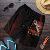 Tuskegee Airmen 332nd Spit Fire Shorts for Men On The Blue Sky - Wonder Print Shop