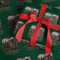 Tuskegee Airmen Wrapping Paper Roll African American Heroes WW2 Tribute Black History Month - Wonder Print Shop