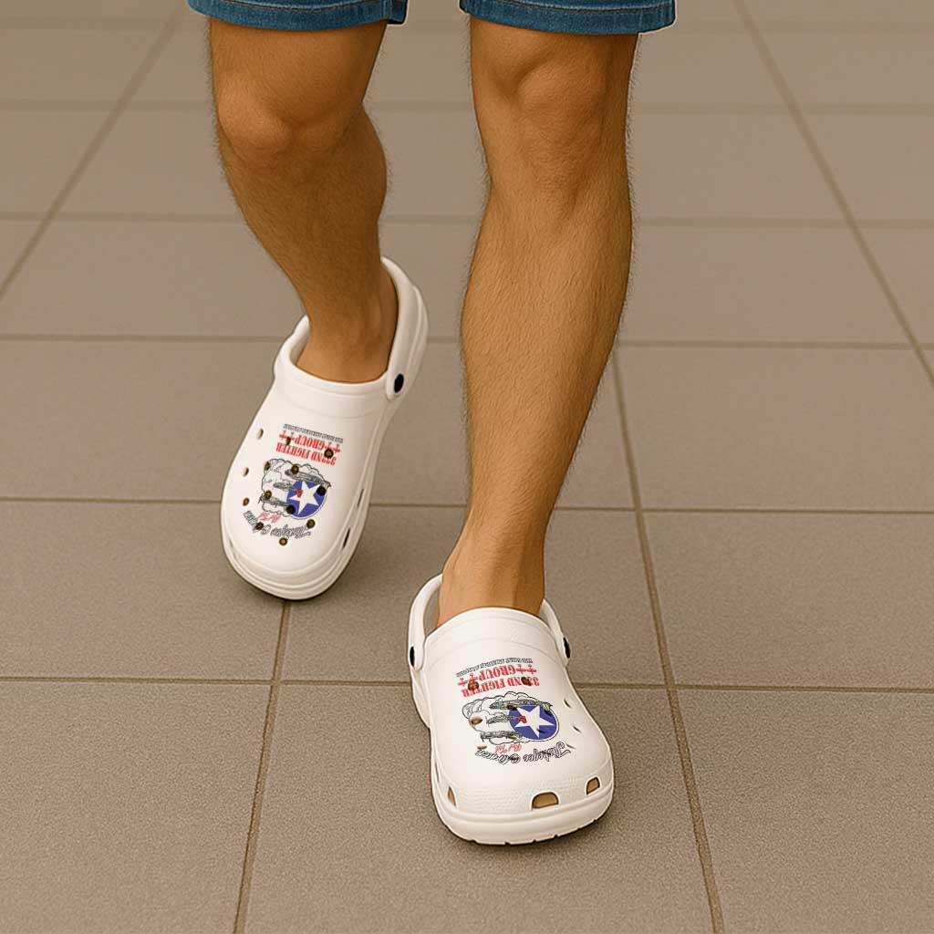 Tuskegee Airmen WWII Heroes Clogs Shoes The Great American Aviators White Art - Wonder Print Shop