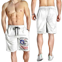 Tuskegee Airmen WWII Heroes Shorts for Men The Great American Aviators White Art - Wonder Print Shop