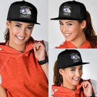 Tuskegee Airmen WWII Heroes Snapback Cap The Great American Aviators Black Art - Wonder Print Shop