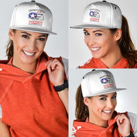 Tuskegee Airmen WWII Heroes Snapback Cap The Great American Aviators White Art - Wonder Print Shop