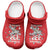 Tuskegee Red Tails Airmen Clogs Shoes P-51 Mustang 332nd Fighter Group - Red - Wonder Print Shop