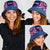 Twenty20 Japan Cricket Custom Bucket Hat Retro Blue Version - Wonder Print Shop