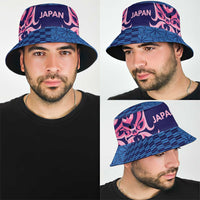 Twenty20 Japan Cricket Custom Bucket Hat Retro Blue Version - Wonder Print Shop