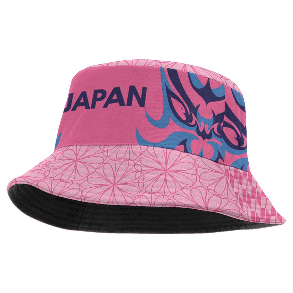 Twenty20 Japan Cricket Custom Bucket Hat Retro Pink Version - Wonder Print Shop