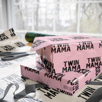 Twin Mama Wrapping Paper Roll Pregnancy Announcement New Mom Mothers Day Gift