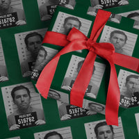 Tyler Robinson Mugshot Wrapping Paper Roll Justice For Charlie Kirk - Wonder Print Shop