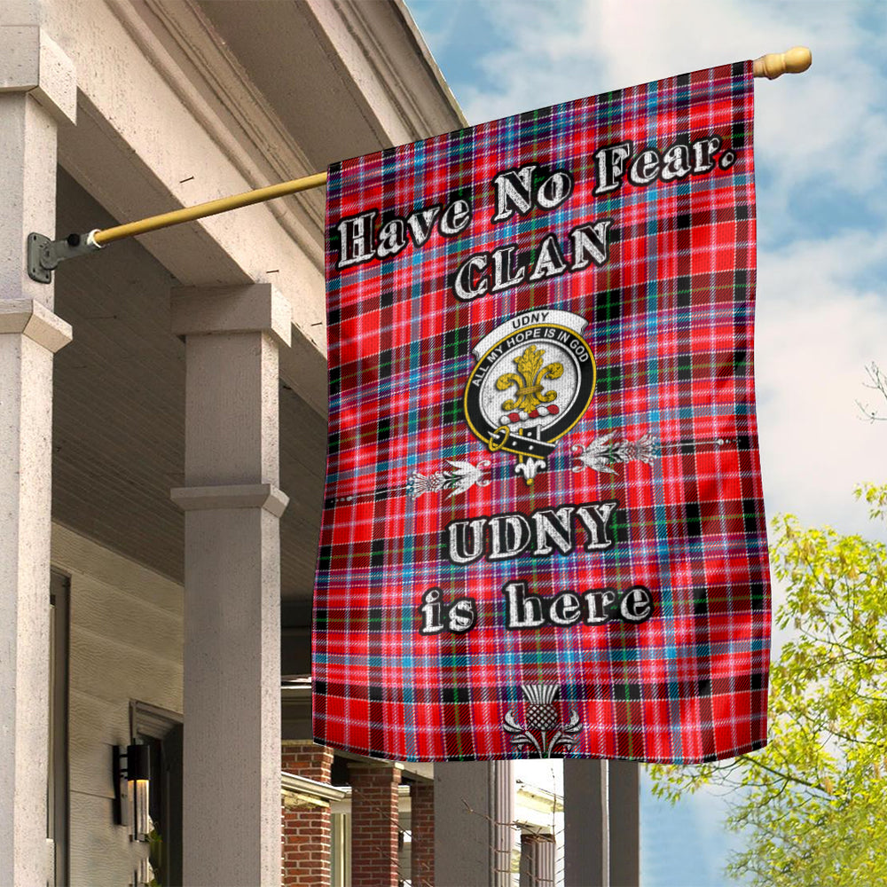 udny-clan-tartan-flag-family-crest-have-no-fear-tartan-garden-flag