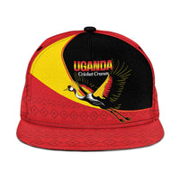 Uganda Cricket Snapback Cap Go Cranes African Pattern - Wonder Print Shop