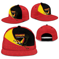 Uganda Cricket Snapback Cap Go Cranes African Pattern - Wonder Print Shop