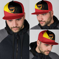 Uganda Cricket Snapback Cap Go Cranes African Pattern - Wonder Print Shop