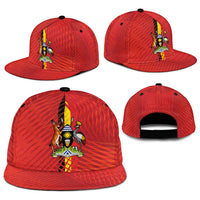 Uganda Football Snapback Cap Go Champions Cranes - Wonder Print Shop