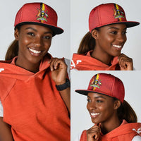 Uganda Football Snapback Cap Go Champions Cranes - Wonder Print Shop