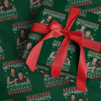 Ugly Christmas Movie Wrapping Paper Roll Funny Wet Bandits Home Xmas Alone - Wonder Print Shop