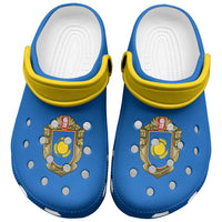 Ukraine Cherkasy Oblast Clogs Shoes Flag Color Inspiration