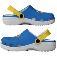 Ukraine Cherkasy Oblast Clogs Shoes Flag Color Inspiration