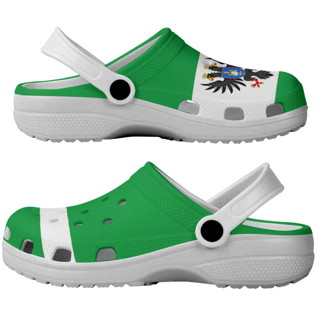 Ukraine Chernihiv Oblast Clogs Shoes Flag Color Inspiration