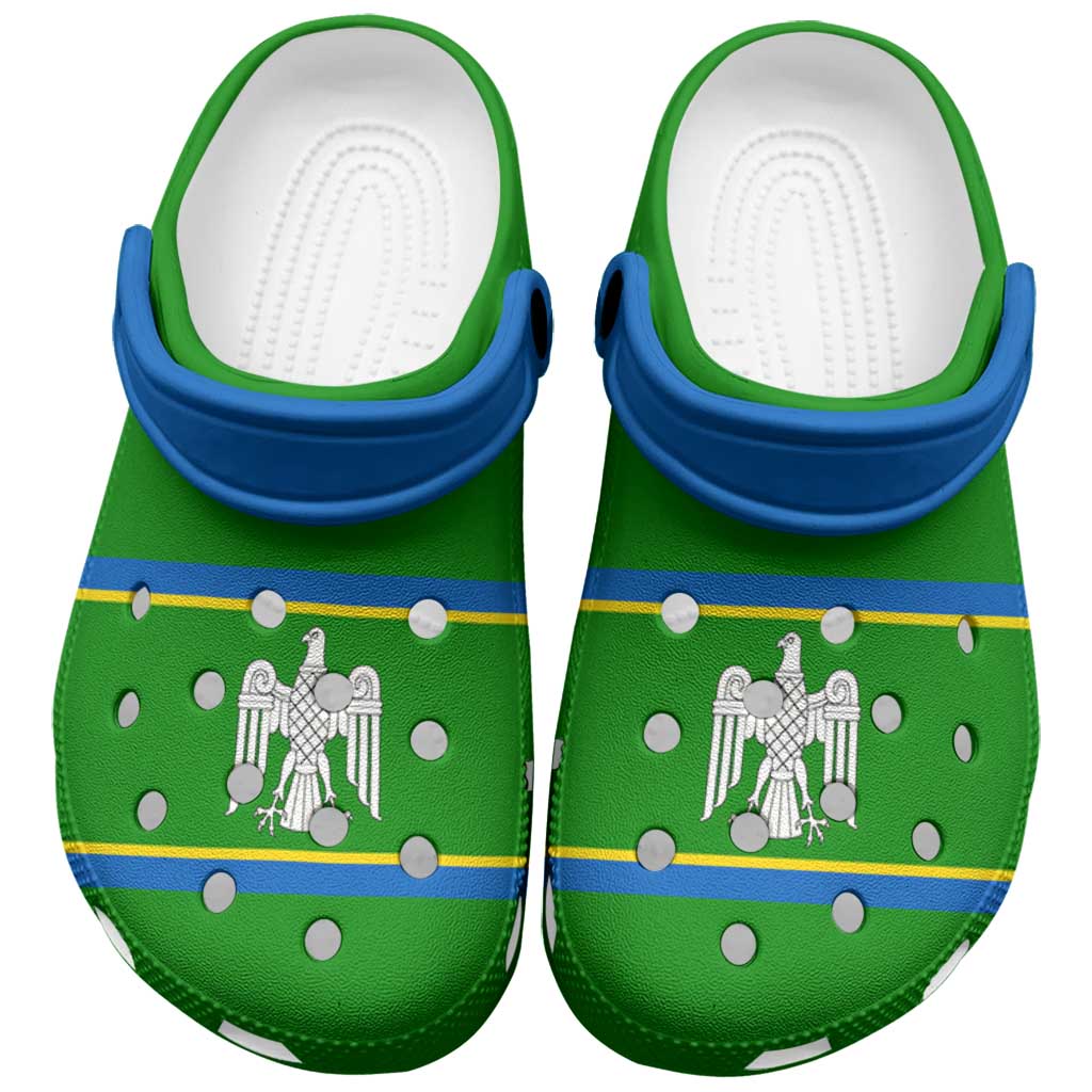 Ukraine Chernivtsi Oblast Clogs Shoes Flag Color Inspiration