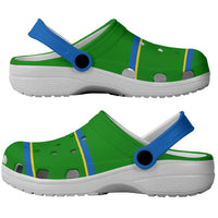 Ukraine Chernivtsi Oblast Clogs Shoes Flag Color Inspiration