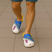 Ukraine Dnipropetrovsk Oblast Clogs Shoes Flag Color Inspiration