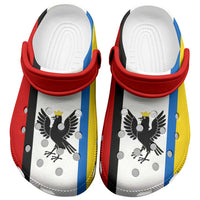 Ukraine Ivano-Frankivsk Oblast Clogs Shoes Flag Color Inspiration
