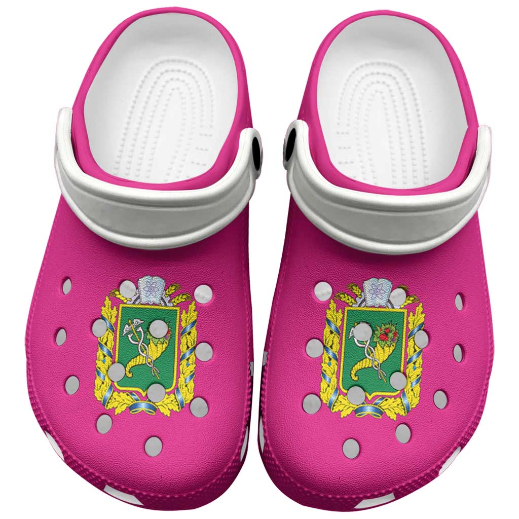 Ukraine Kharkiv Oblast Clogs Shoes Flag Color Inspiration