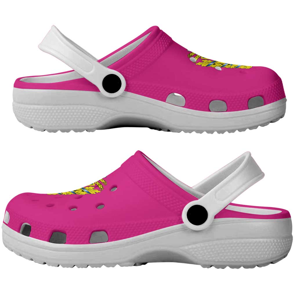 Ukraine Kharkiv Oblast Clogs Shoes Flag Color Inspiration