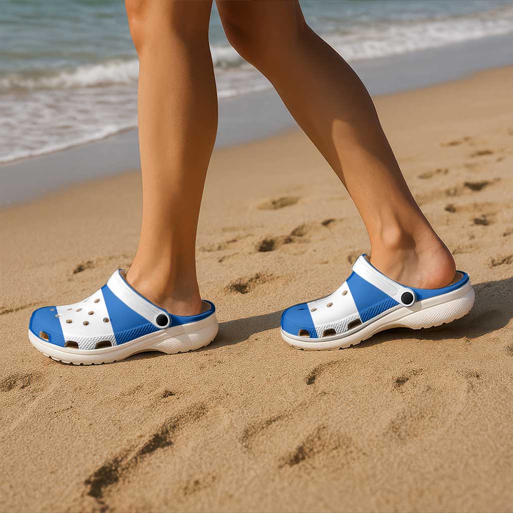 Ukraine Kherson Oblast Clogs Shoes Flag Color Inspiration