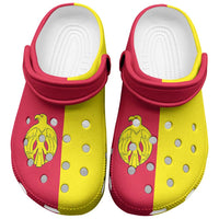 Ukraine Kirovohrad Oblast Clogs Shoes Flag Color Inspiration