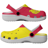 Ukraine Kirovohrad Oblast Clogs Shoes Flag Color Inspiration