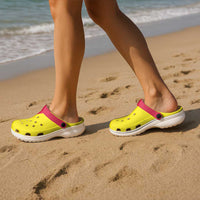 Ukraine Kirovohrad Oblast Clogs Shoes Flag Color Inspiration