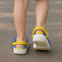 Ukraine Kyiv Oblast Clogs Shoes Flag Color Inspiration