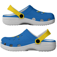 Ukraine Lviv Oblast Clogs Shoes Flag Color Inspiration