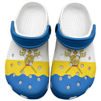 Ukraine Mykolaiv Oblast Clogs Shoes Flag Color Inspiration
