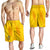 Ukraine National Football Shorts for Men Vyshyvanka Inspired Geometry - Wonder Print Shop