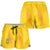 Ukraine National Football Shorts for Women Vyshyvanka Inspired Geometry - Wonder Print Shop