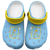 Ukraine Sumy Oblast Clogs Shoes Flag Color Inspiration